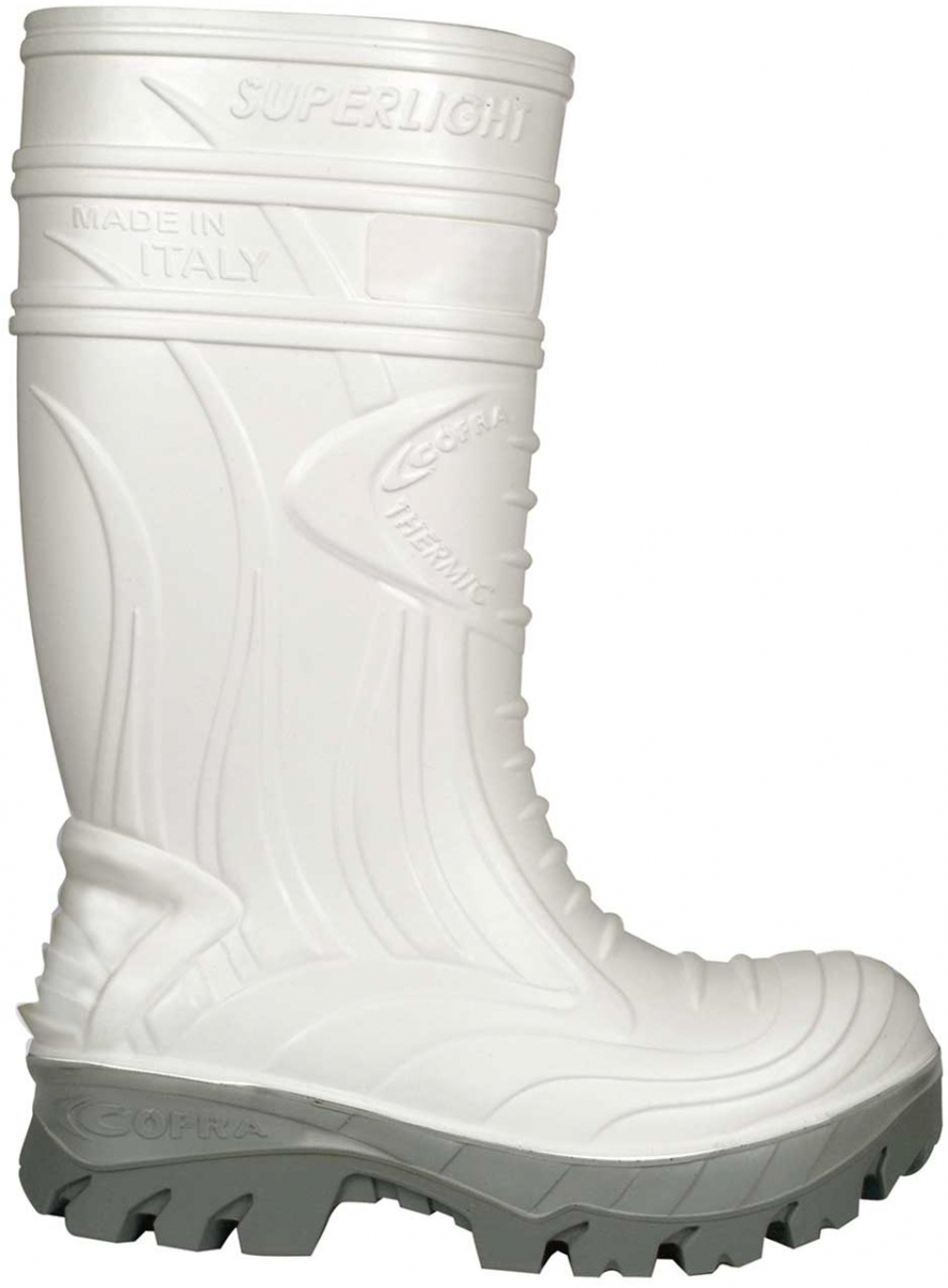 COFRA-THERMIC WHITE, PU-Nitril-S5 Sicherheitsstiefel, HRO CI CR AN M SRC