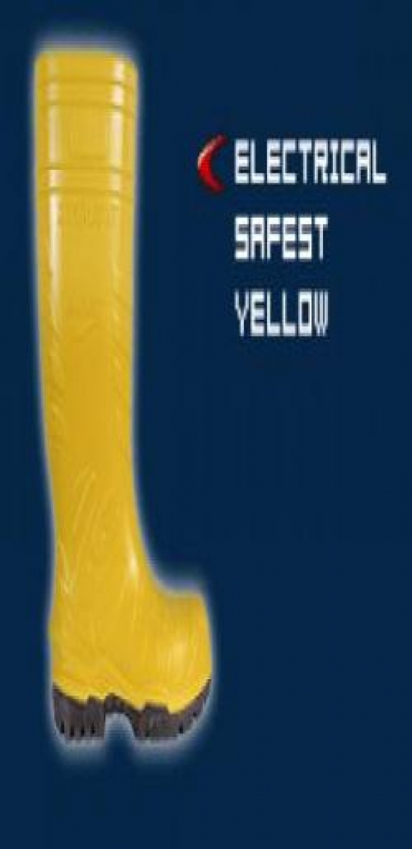 COFRA-ELECTRICAL SAFEST YELLOW SB E P FO CI SRC, PU-Stiefel fr Elektiker, Metallfrei, gelb