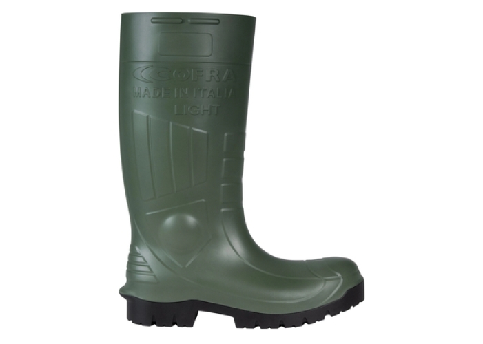 COFRA-LIGHT D. GREEN S5S, Arbeitsstiefel, hoch, grün-schwarz