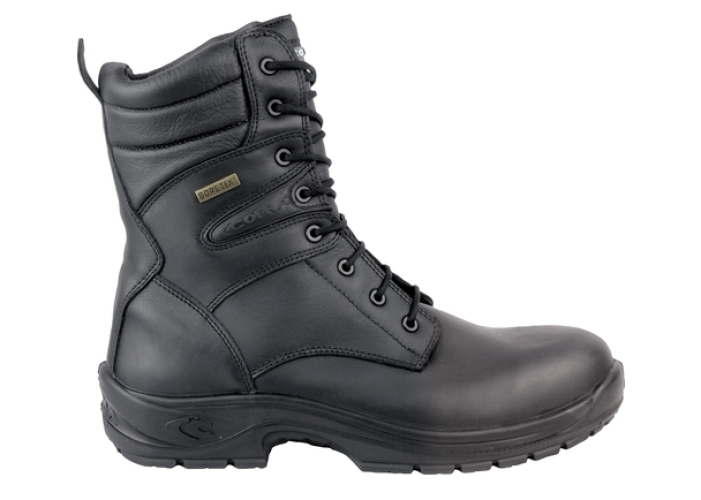 COFRA-OFFICER, O2, WR HRO SRC FO, Schnürstiefel, hoch, schwarz