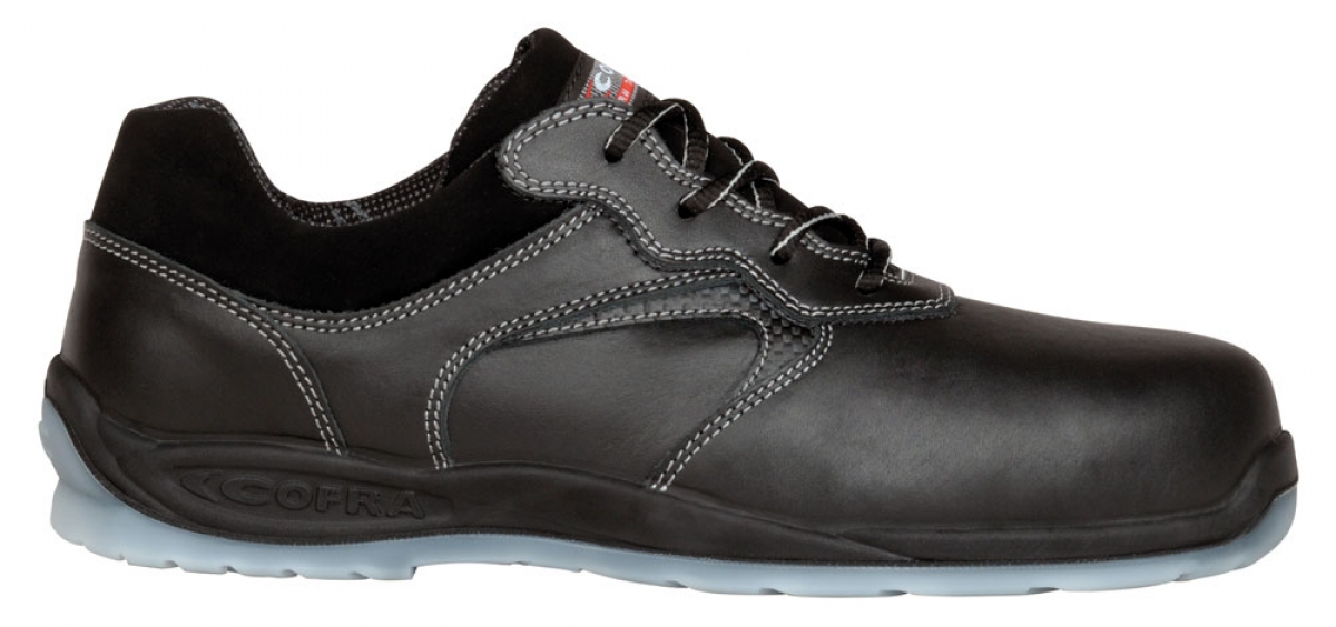 COFRA-Footwear, BESSEL S3, CI SRC, Arbeits-Berufs-Sicherheits-Schuhe, Halbschuhe, blau