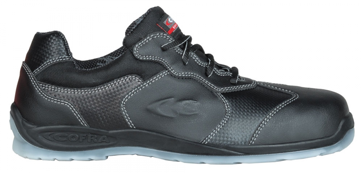 COFRA-Footwear, BLACKETT S1P SRC, Arbeits-Berufs-Sicherheits-Schuhe, Halbschuhe, blau