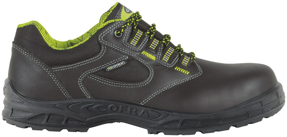 COFRA-LEONBERG S3, SRC, Sicherheitshalbschuhe, Farbe: schwarz