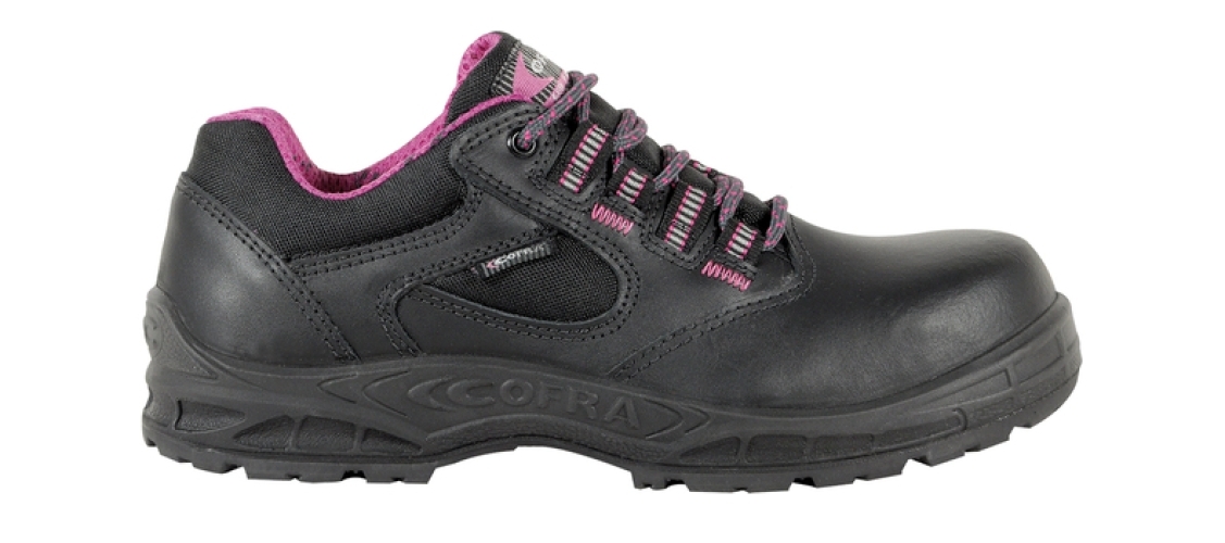 COFRA-DELIA S3, SRC, Sicherheitshalbschuhe, Farbe: schwarz