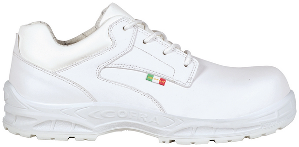 COFRA-STIGE WHITE S2, SRC, Sicherheitshalbschuhe, Farbe: weiß