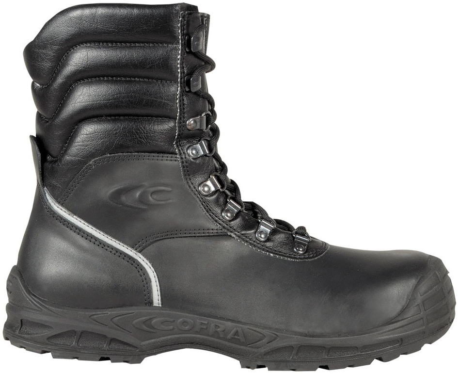 COFRA-S3-Sicherheitsschnürstiefel, BRATISLAV BLACK UK, CI, SRC, schwarz