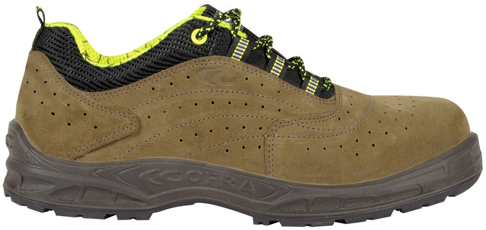 COFRA-S1P-Sicherheitshalbschuhe, CRETA, SRC, braun