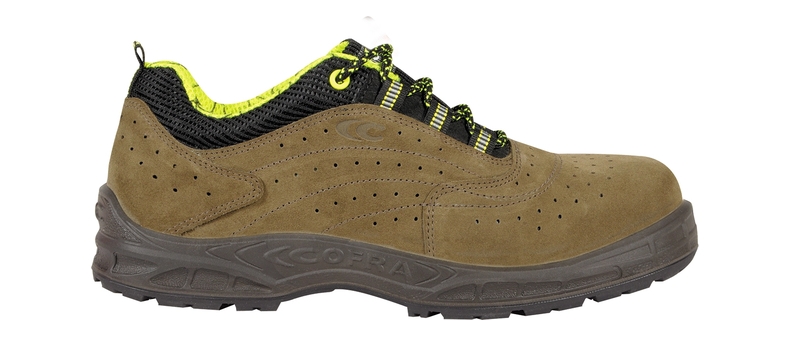 COFRA-S1P-Sicherheitshalbschuhe, CRETA, SRC, braun