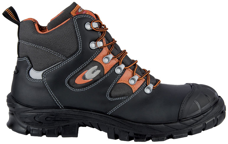 COFRA-TROLL, S3, SRC, Sicherheitsschnürschuhe, hoch, schwarz