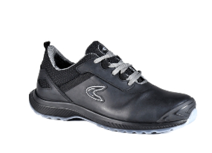 COFRA-S3S- Sicherheitshalbschuh, TERRIER, FO SR, nubukleder, schwarz/ grau