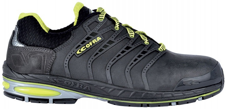 COFRA-Footwear, FOTOFINISH S3, SRC, Arbeits-Berufs-Sicherheits-Schuhe, Halbschuhe, blau