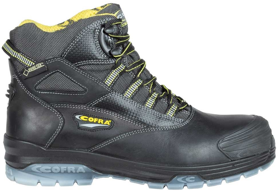 COFRA-GAUGUIN BLACK S3 WR CI SRC, Gore-Tex, Sicherheitsschuhe, hoch, schwarz