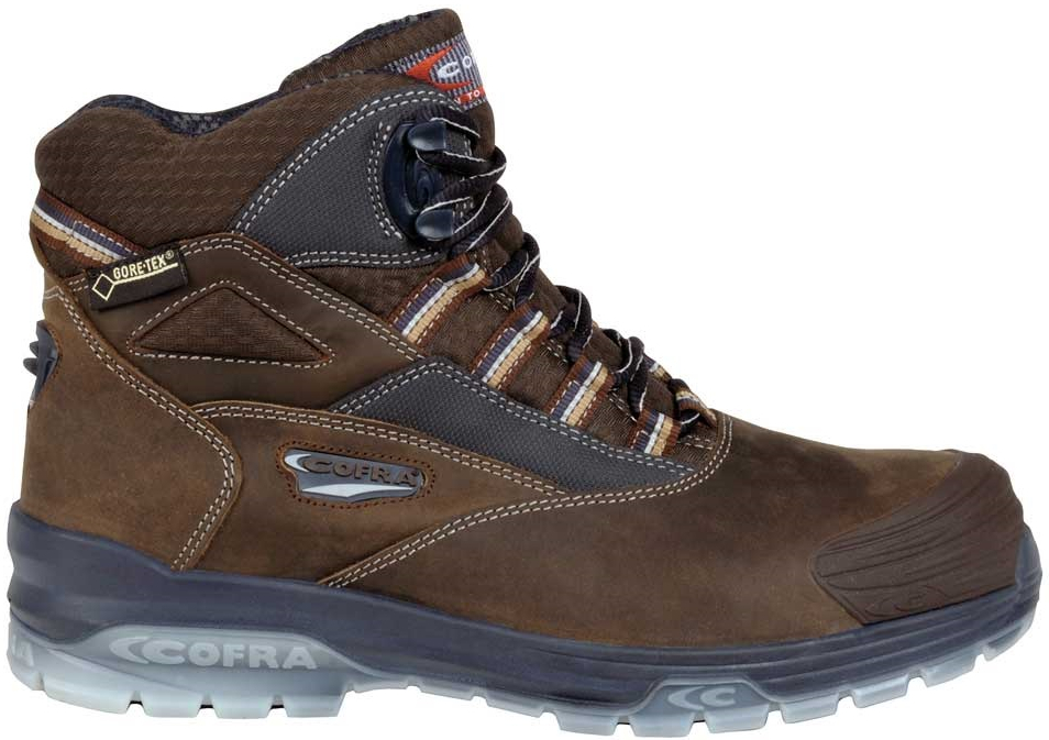 COFRA-MICHELANGELO BROWN S3 WR CI SRC, Gore-Tex, Sicherheitsschuhe, hoch, braun