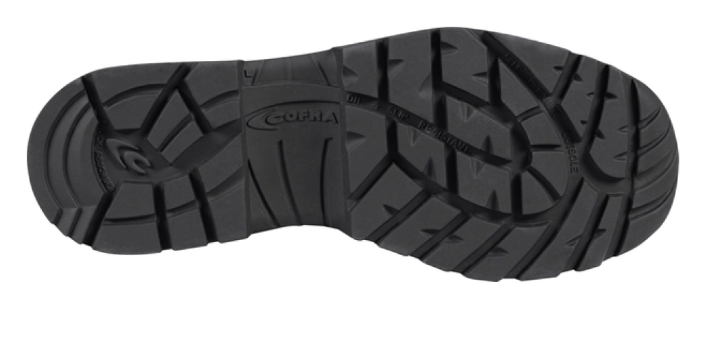 COFRA-Feuerwehr-Sicherheitsstiefel, BEST FIRE F2, A, AN, CI, HI3, M, SRC, schwarz