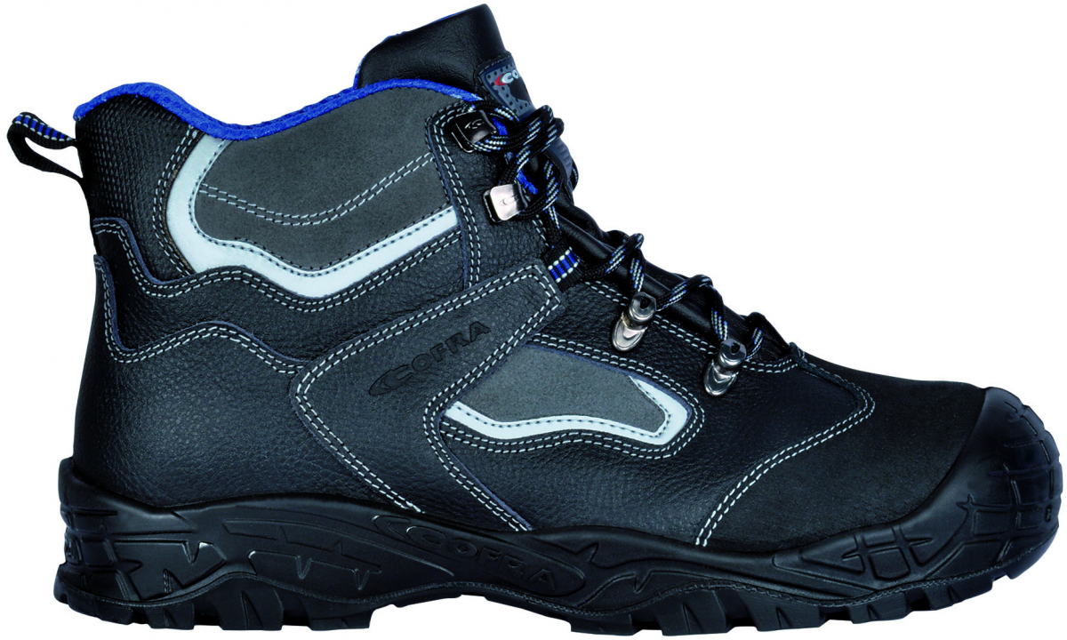 COFRA-HUDSON BIS, S3, ÜK, SRC, Sicherheitshochschuhe, schwarz