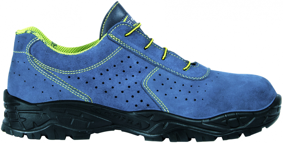 COFRA-NODE, S1 P, SRC, Sicherheitshalbschuh, blau