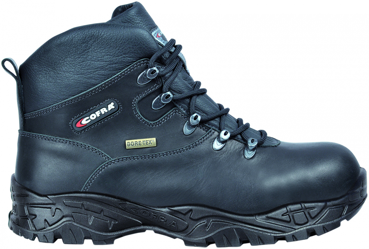 COFRA-NEW-WARREN S3 WR, Gore-Tex, Sicherheitsschuhe, hoch, schwarz