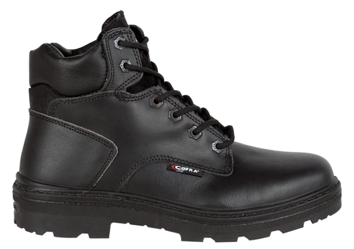 COFRA-LEADER BIS, S3, SRC, Sicherheitsschuhe, hoch, schwarz