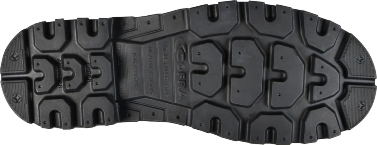 Cofra-ROSWELL S3S CI HI HRO FO SR LG, HALBSCHUH LEDER SCHWARZ/SCHWARZER STOFF/APT ZWISCHENSOHLE