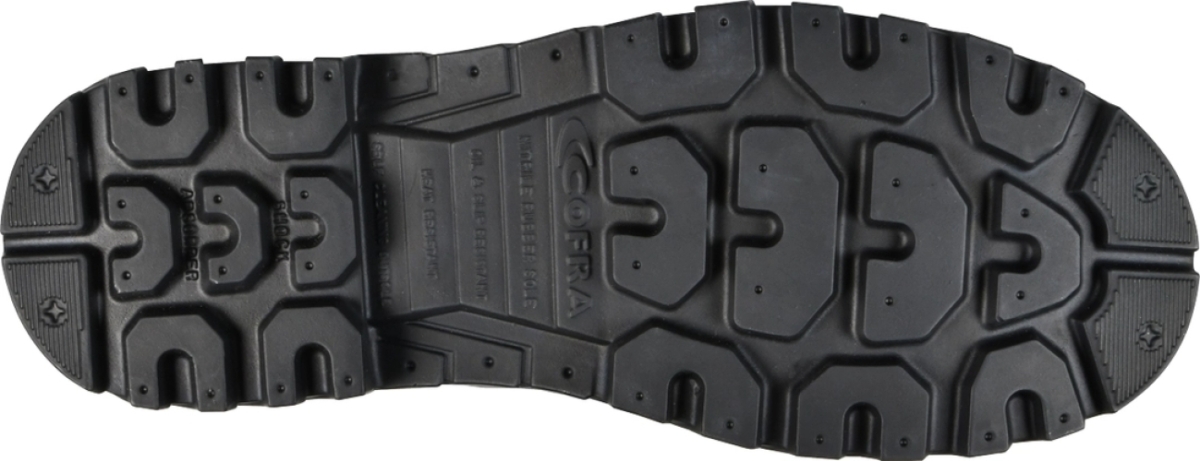 Cofra-KENSINGTON S3S, RANGER LEDER SCHWARZ/SCHWARZER STOFF+THINS.400/APT ZWISCHEN.