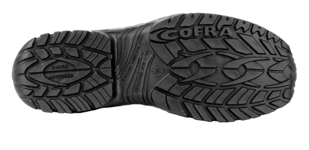 COFRA-SMASH S1 P SRC, Sicherheitshalbschuh, grün