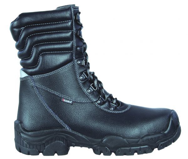 COFRA-Footwear, BRATISLAV, S3, CI, SRC, Arbeits-Berufs-Sicherheits-Schuhe, Schnrstiefel, schwarz