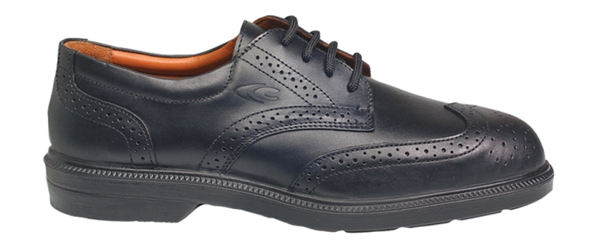COFRA-BELL S1 SRC, Sicherheitshalbschuh, schwarz