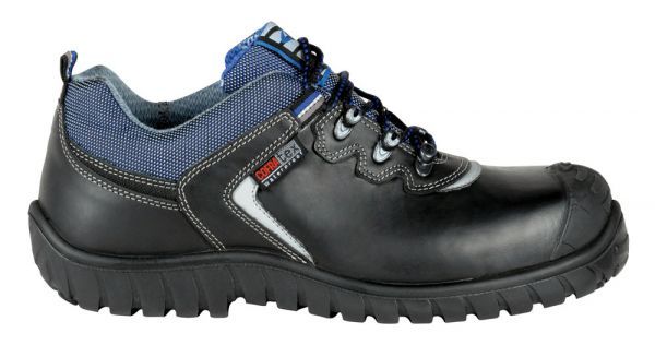 COFRA-Footwear, CANYON BLACK S3 WR SRC, Arbeits-Berufs-Sicherheits-Schuhe, Halbschuhe, schwarz