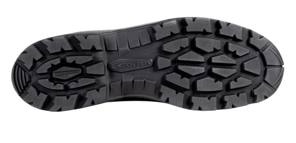 COFRA- S7S-Sicherheitshochschuh ESD, PATHWAY, Nubukleder, schwarz/gelber Stoff