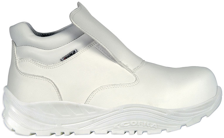 COFRA-Footwear, OKUDEN, S3, CI, SRC, Arbeits-Berufs-Sicherheits-Schuhe, Slipper, hoch, weiß