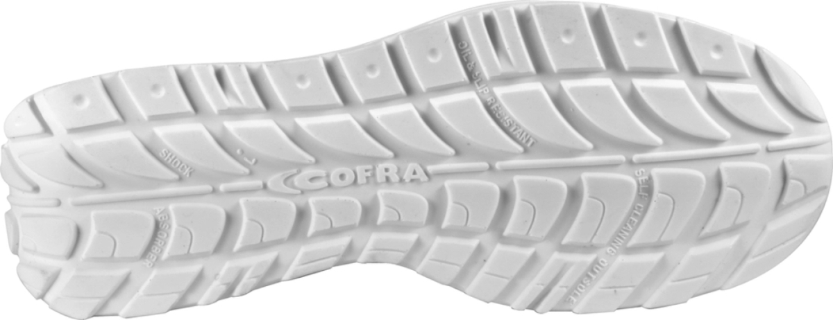Cofra-OKUDEN S3S CI FO SR, BERDYSCHUH LORICA WEISS/WEISSER STOFF/APT ZWISCHENSOHLE
