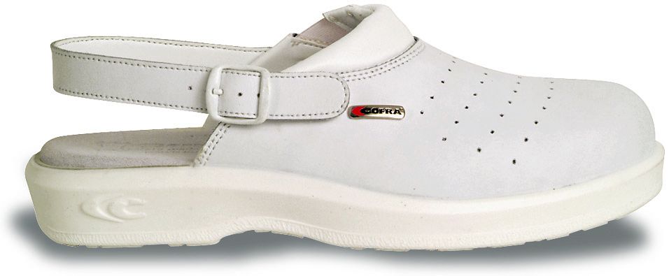 COFRA-NEW MARKUS SB E A FO SRC, Sicherheitsclog, weiß