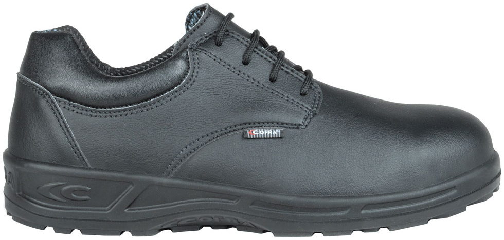 COFRA-ENEA BLACK S2 SRC, Sicherheitshalbschuhe, schwarz