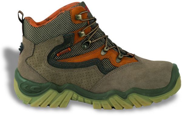 COFRA-Footwear, ALPI S1 P HRO SRC, Arbeits-Berufs-Sicherheits-Schuhe, Halbschuhe, hoch, beige
