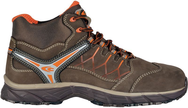 COFRA-Footwear, Arbeits-Berufs-Sicherheits-Schuhe, Hochschuhe NEW BRONX BROWN S3 SRC