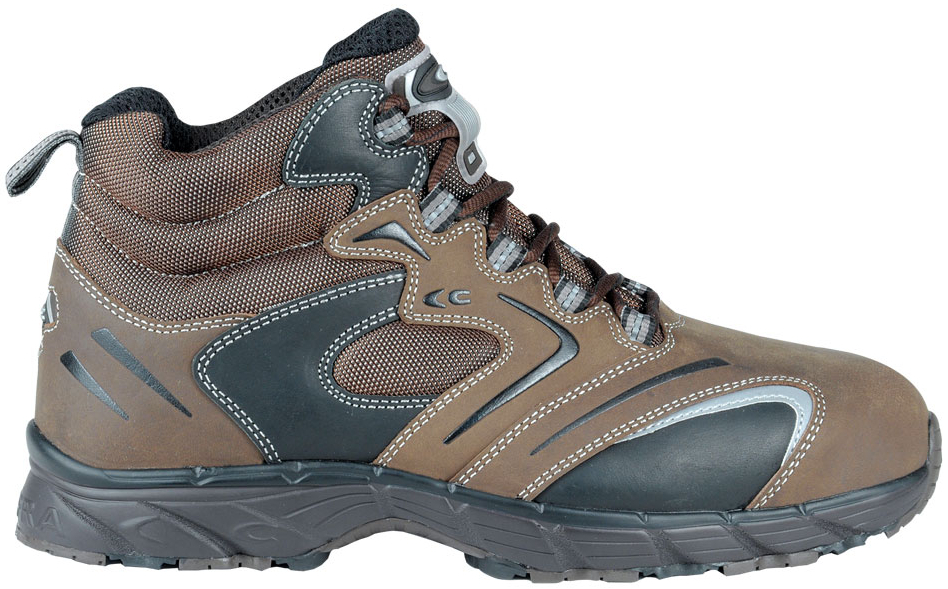 COFRA-Footwear, NEW FITNESS BROWN S3 SRC, Arbeits-Berufs-Sicherheits-Schuhe, hoch, braun