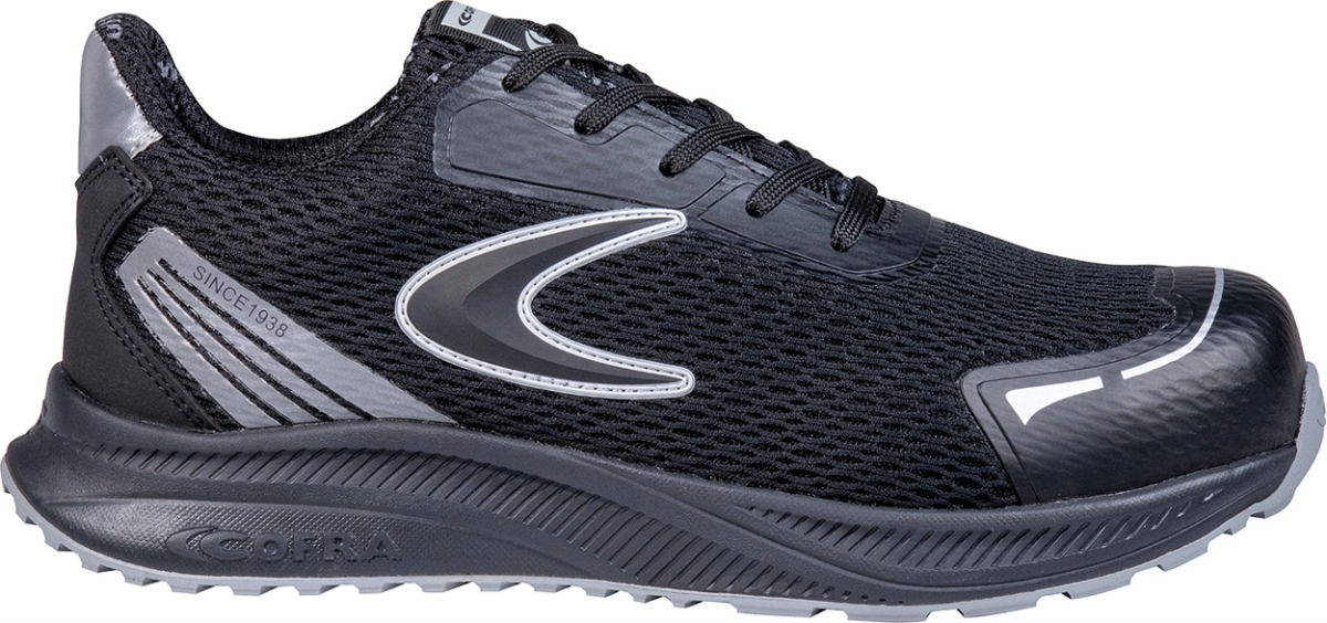 Cofra-EASE ESD S1 PS HRO SC FO SR, HALBSCHUH NYLON SCHWARZ/SCHWARZER STOFF/FPT ZWISCHENSOHL/ESD