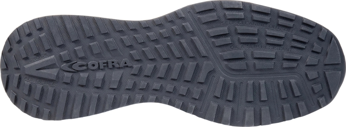 Cofra-AIRPLANE ESD S3S HRO FO SR, HALBSCHUH NUBUKLEDER SCHWARZ/SCHWARZER STOFF/FPT ZWISCH/ESD