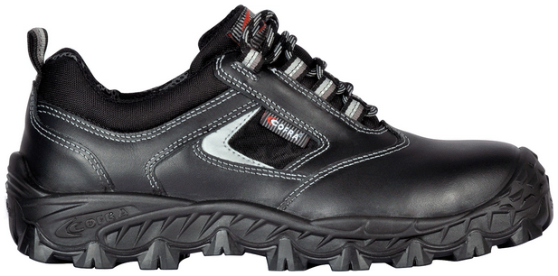 COFRA-S3S- Sicherheitshalbschuh ORCADI ESD SC FO SR, Nylon, schwarz-grau, BOA