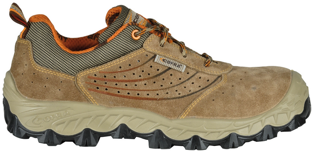 COFRA-S1 PS- Sicherheitshalbschuh, RED SEA, Velourleder, braun