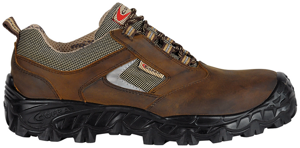 COFRA-S3S- Sicherheitshalbschuh, SOCOTRA, Nubuckleder, braun