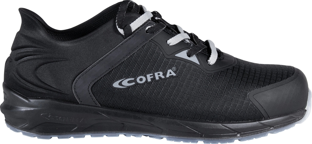 Cofra-ROWING ESD S1PS SC FO SR, HALBSCHUH NYLON SCHWARZ/SCHWARZER STOFF/APT ZWISCHENSOHL/ESD