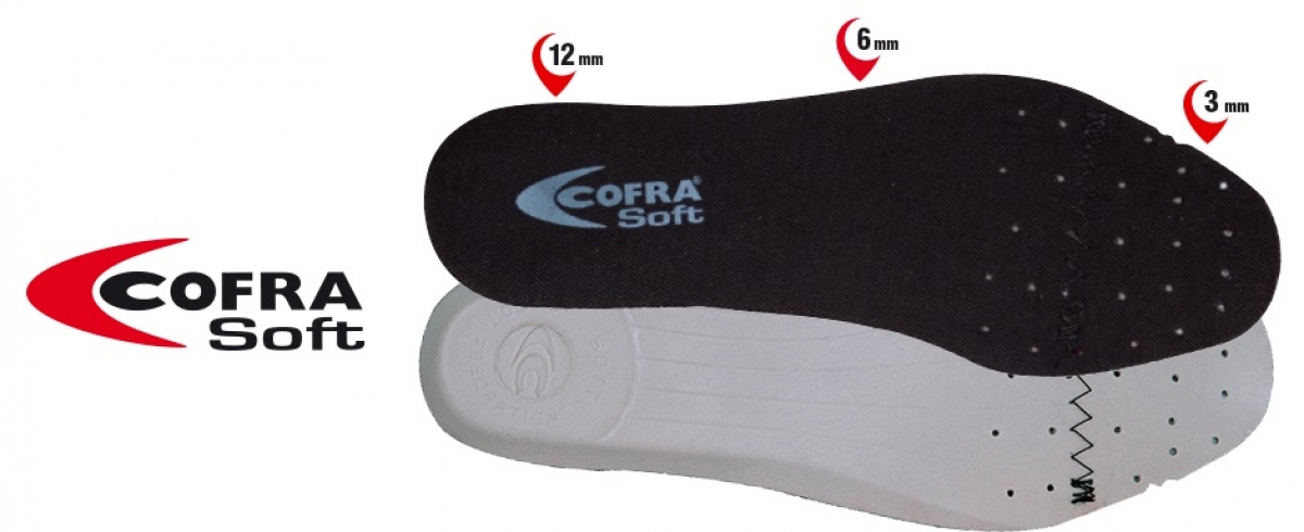 COFRA-Footwear, Schuh-Zubehr, SOFT SOLETTA, Einlegesohlen