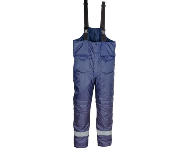 COFRA-Workwear, Kälte-Schutz, Kühlhaus-Latzhose, Grado, marine