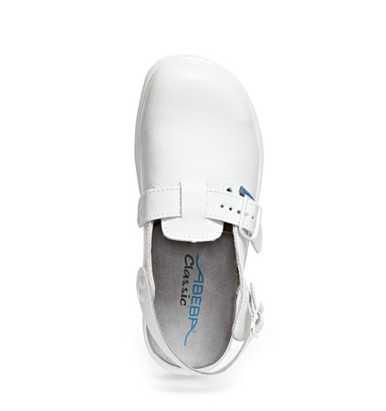 ABEBA-Footwear, SB-Damen- u. Herren-Arbeits-Berufs-Sicherheits-Clogs, weiß