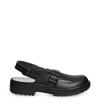 ABEBA-Footwear, Damen- u. Herren-Arbeits-Berufs-Sicherheits-Clogs, Classic 1011 schwarz