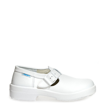 ABEBA-Footwear, Damen- u. Herren-Arbeits-Berufs-Sicherheits-Schuhe, Halbschuhe, Classic 1500 weiß
