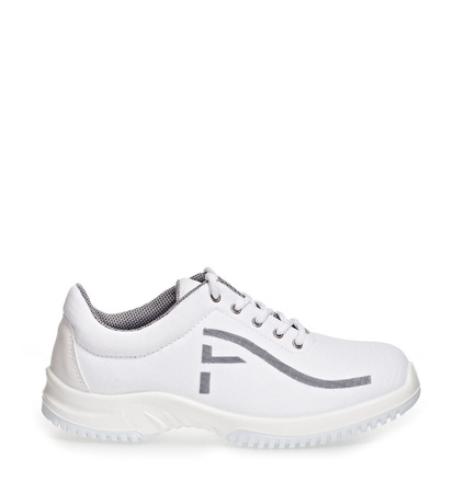 ABEBA-Footwear, UNI6-S3-Damen- u. Herren-Arbeits-Berufs-Sicherheits-Schuhe, Halbschuhe, weiß
