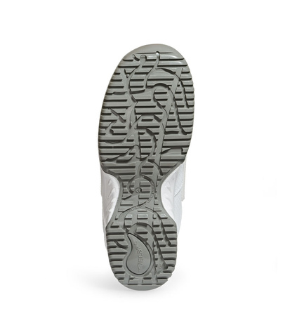 ABEBA-Footwear, Damen- u. Herren-Arbeits-Berufs-Sicherheits-Schuhe, Halbschuhe, UNI6 1760 weiß