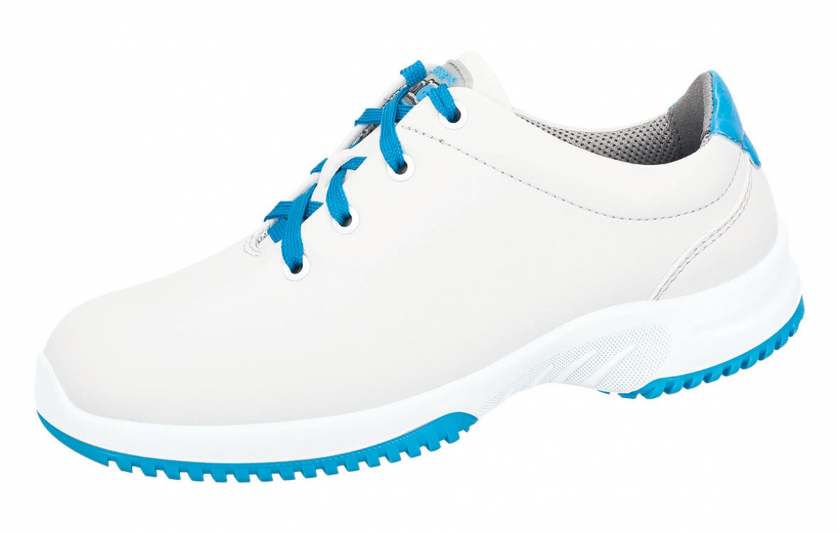 ABEBA-Footwear, Uni6-S2-SRC-Damen- u. Herren-Arbeits-Berufs-Sicherheits-Schuhe, Halbschuhe, wei/blau